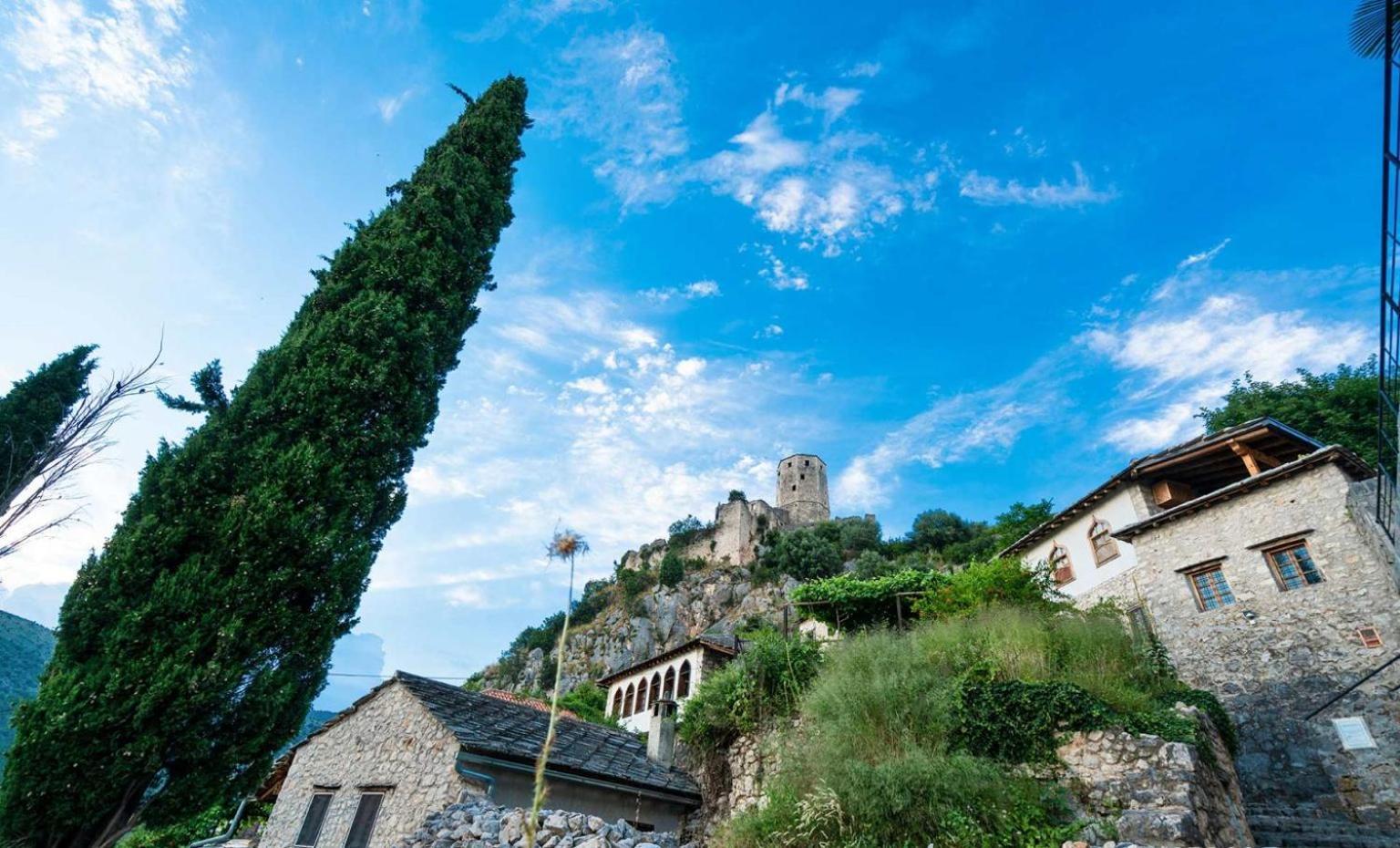 Villa Historic Pocitelj With Pool And Incredible Views On The River And Landmarks Exterior photo